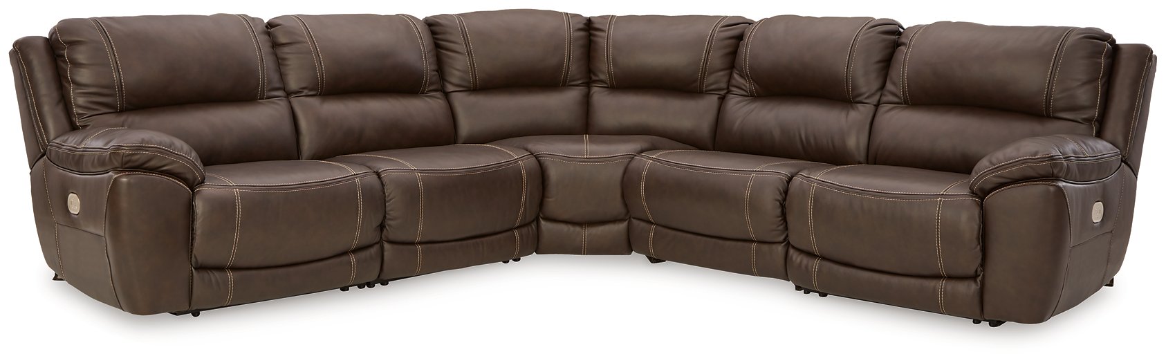 Dunleith Power Reclining Sectional - Unclaimed Freight North (Aitkin, MN)