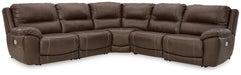 Dunleith Power Reclining Sectional - Unclaimed Freight North (Aitkin, MN)