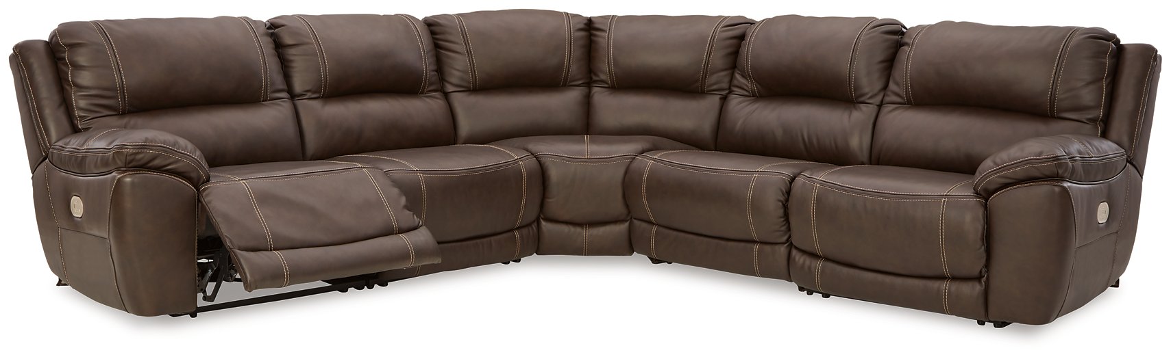 Dunleith Power Reclining Sectional - Unclaimed Freight North (Aitkin, MN)