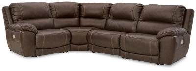 Dunleith Power Reclining Sectional - Unclaimed Freight North (Aitkin, MN)