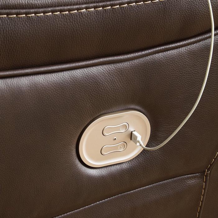 Dunleith Power Reclining Sectional - Unclaimed Freight North (Aitkin, MN)