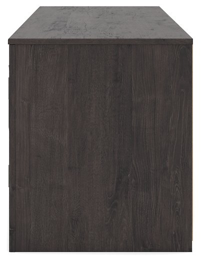 Cayboni 71" TV Stand with Electric Fireplace - Unclaimed Freight North (Aitkin, MN)